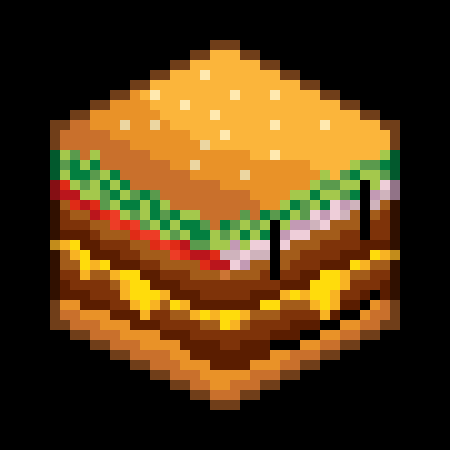 [6a74fe] Burger Cube
