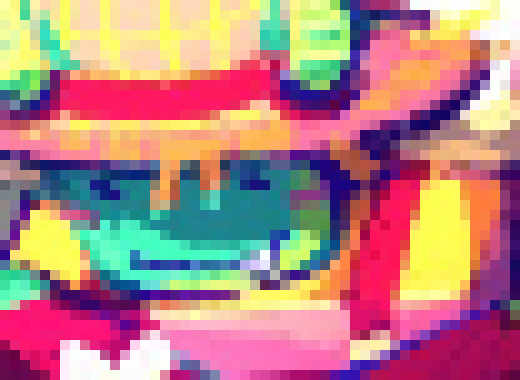 [5bbfd7] Well, uhm, you look like sans! How about that!