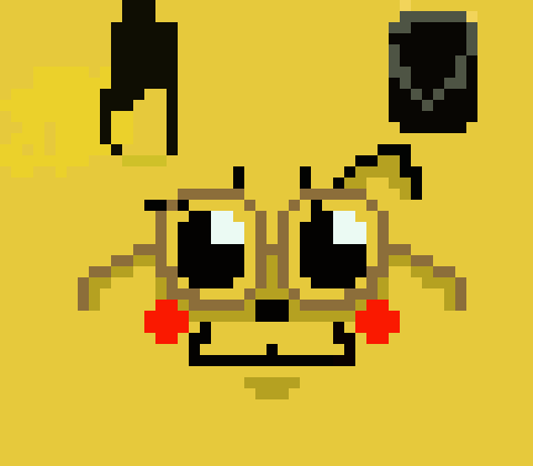 [9664c4] Geeky Pikachu