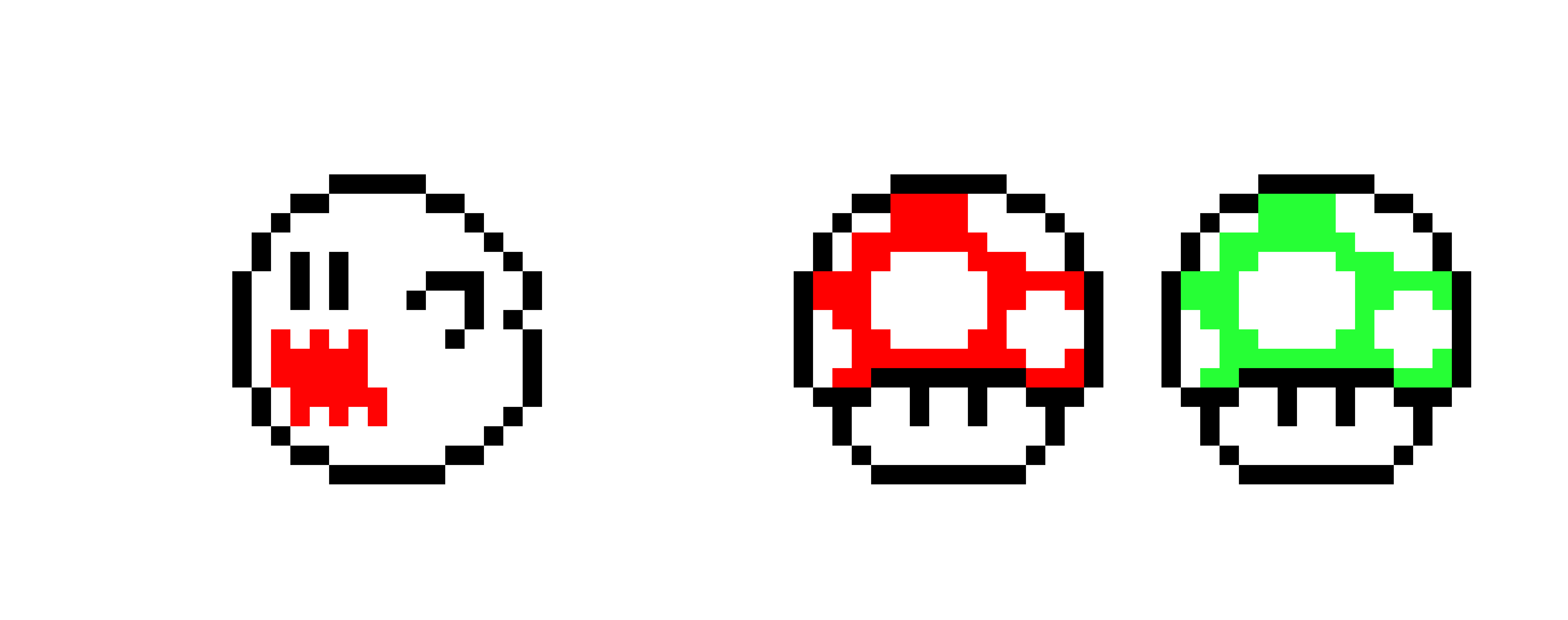 [9664c4] Mario Boo and mushrooms