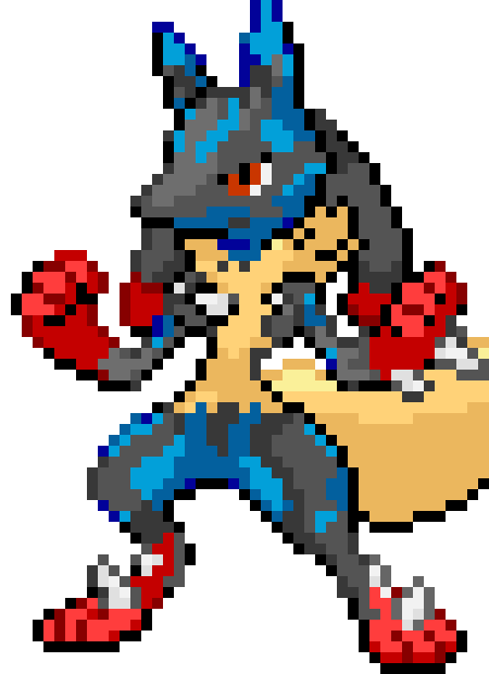 [7bc3a3] Mega Lucario
