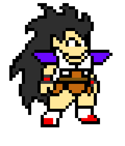 [6b8cb3] DBZ What if Raditz turned good? Raditz base form