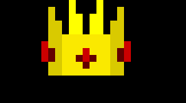 [5101cd] *hands her the crown* the crown used to have guns attached to it, but i removed them for you.