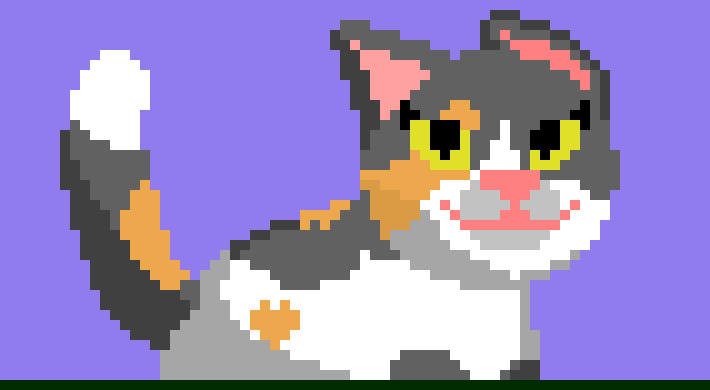 [5fd880] lily scares the imitator away* meow