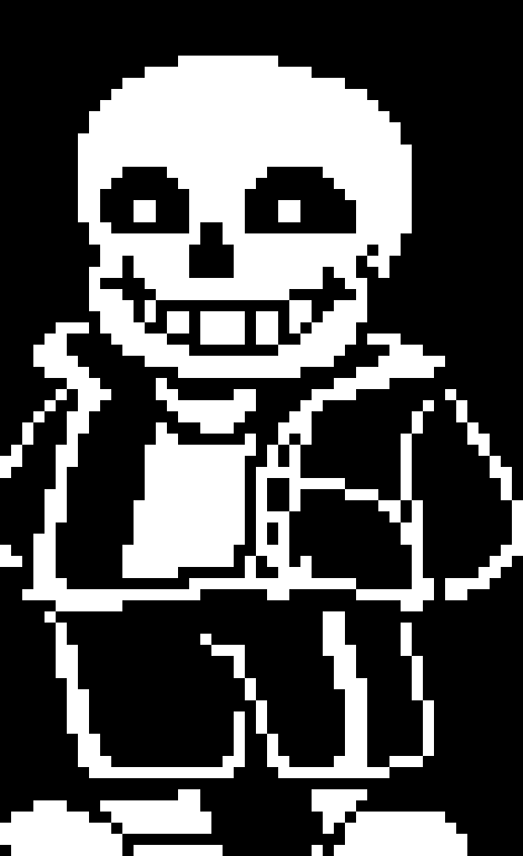 [87a1d6] Deltarune Sans sprite