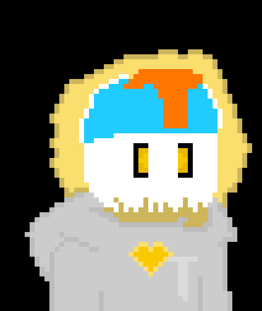 [05b0c1] I also want to make a T but he's Muffet sprite. What does he sell? Minecraft Banners.