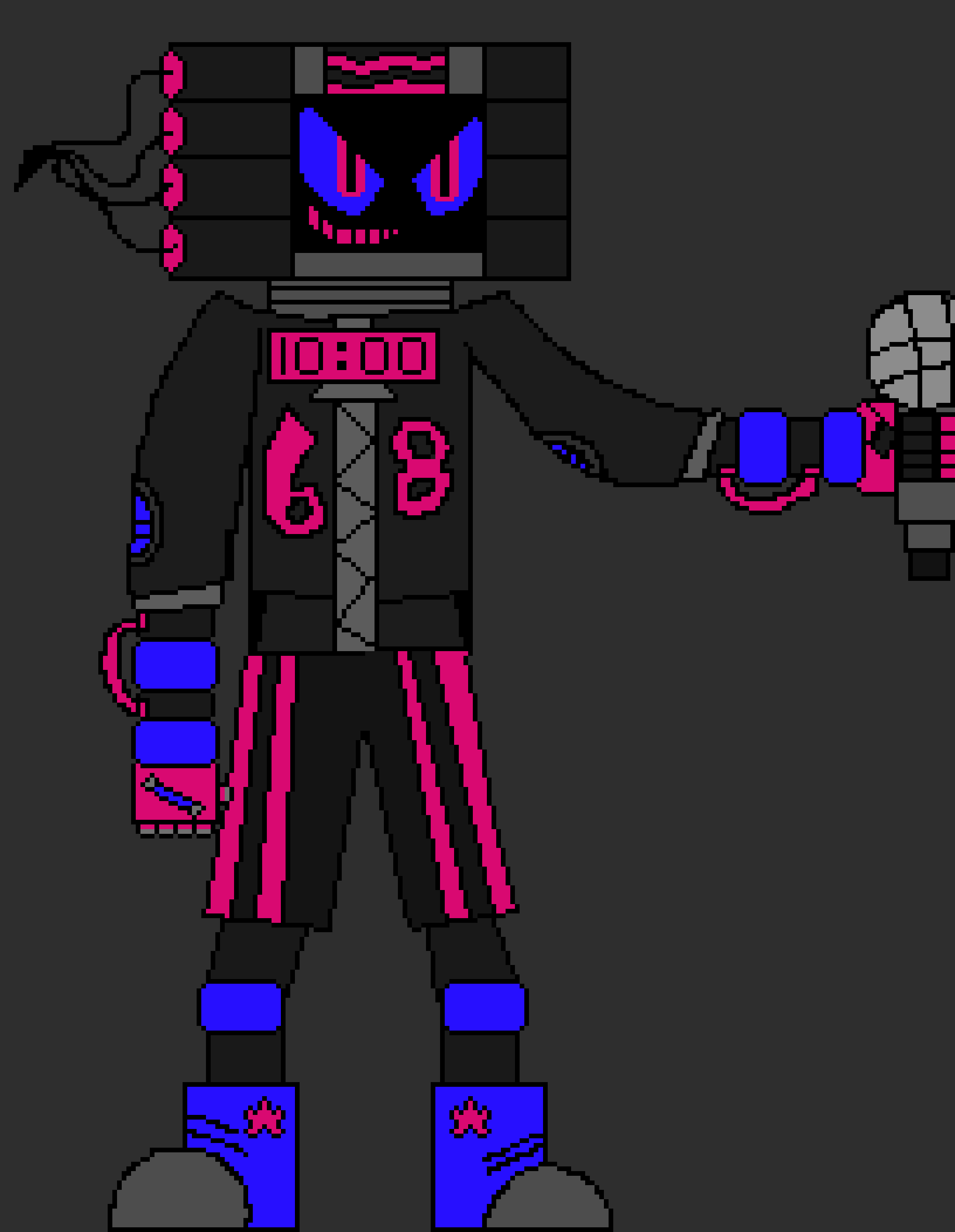 [812b32] *teleports into transfur facility* time to spread the corruption.. - Whitt-X Corrupted (molt)