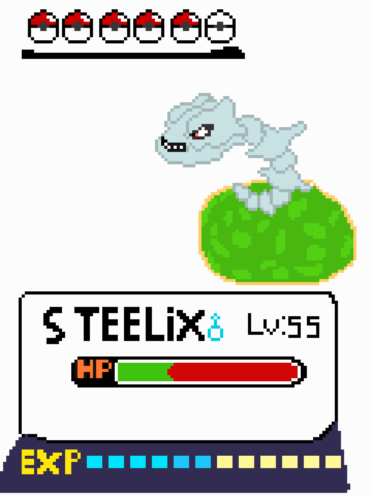 [3fcaee]  PKMN trainer tom steelix use giga impact -Tom