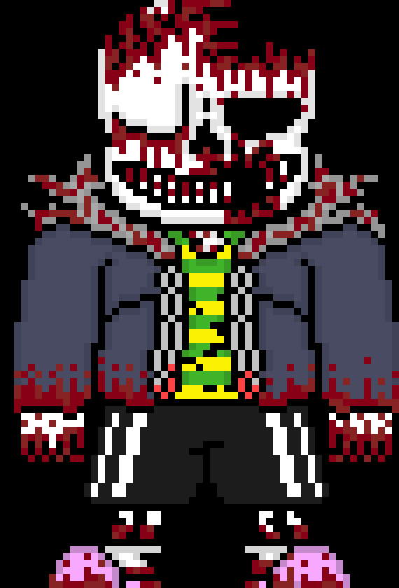 [e8cb42] *walking around in the same snowdin* *coughs up alot of blood every now and then* ghh.. i- it h-hu-hurts 