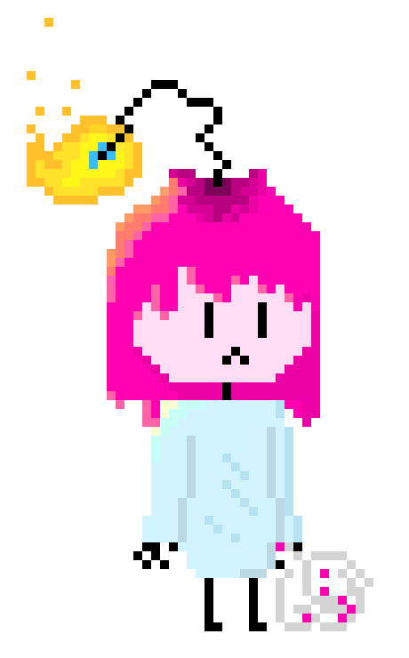 [9664c4] Candle girl ( Please do not use )