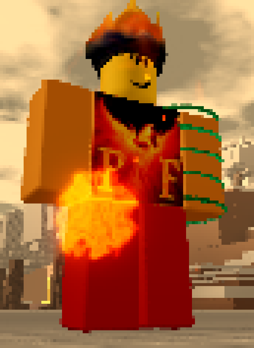 [35dc76] what if you turned heats flamesman into a forsaken character :mog: