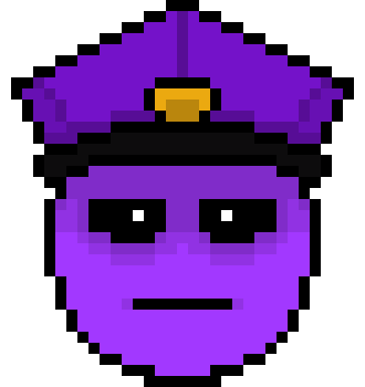 [a1828a] I just made a sprite sheet for Purple guy/William Afton/CEO of child murders