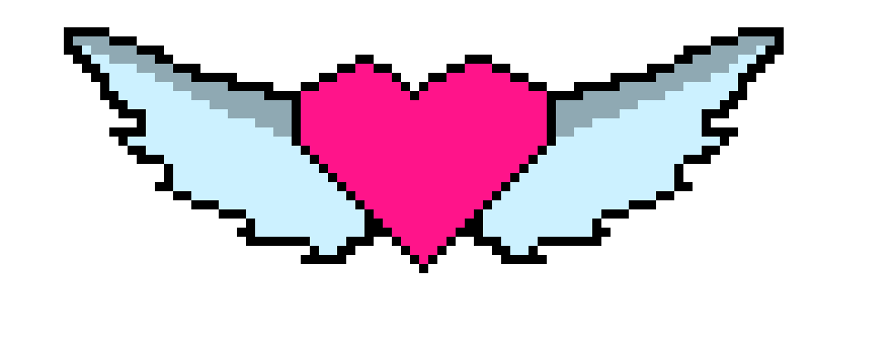 [9664c4] Flying Heart