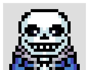 [a23199] *sans does a few bone attacks while hes in the bone cage 