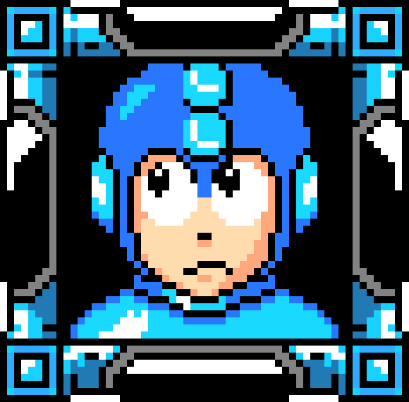 [9664c4] Mega Man Stage Select Mugshot Up-Left