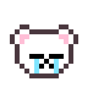 [9664c4] sad bear