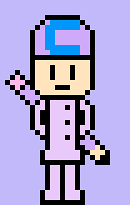 [f455be] ok i am gonna go now this place is nice i may be back ok -cool purple guy