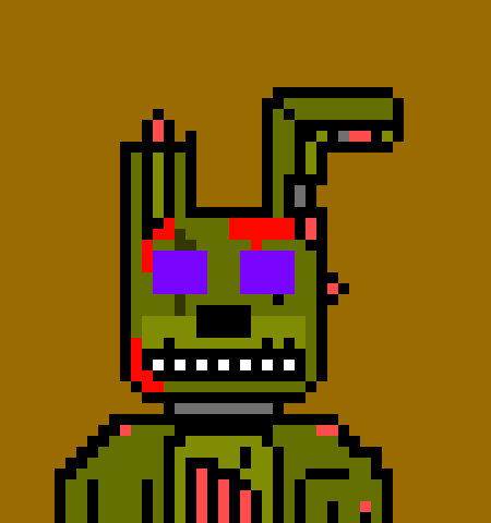 [b9de0d] you may no recognize me, but i assure you... I T S  M E  - springtrap the zombie