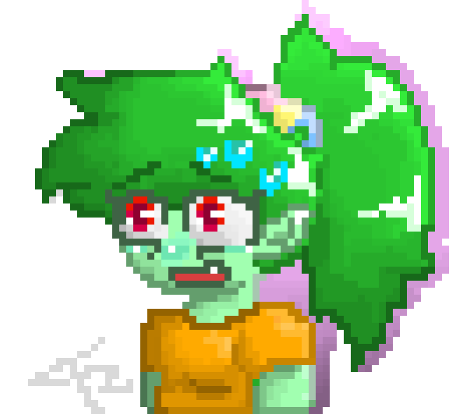 [005fa5] Toggle- wait you're a fire? i thought you were a blob of hair