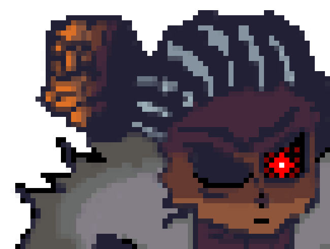 [e27272] *Gets the other robot in half and dodges the shoots*