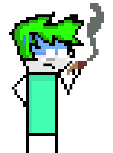 [792f74] You know the suit, back there, right? The one with green hair...