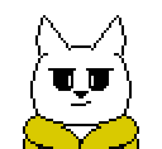 [0b51d0] -Kyra doesn't really care about whatever the Hell's going on over there. He do be vibin tho.-