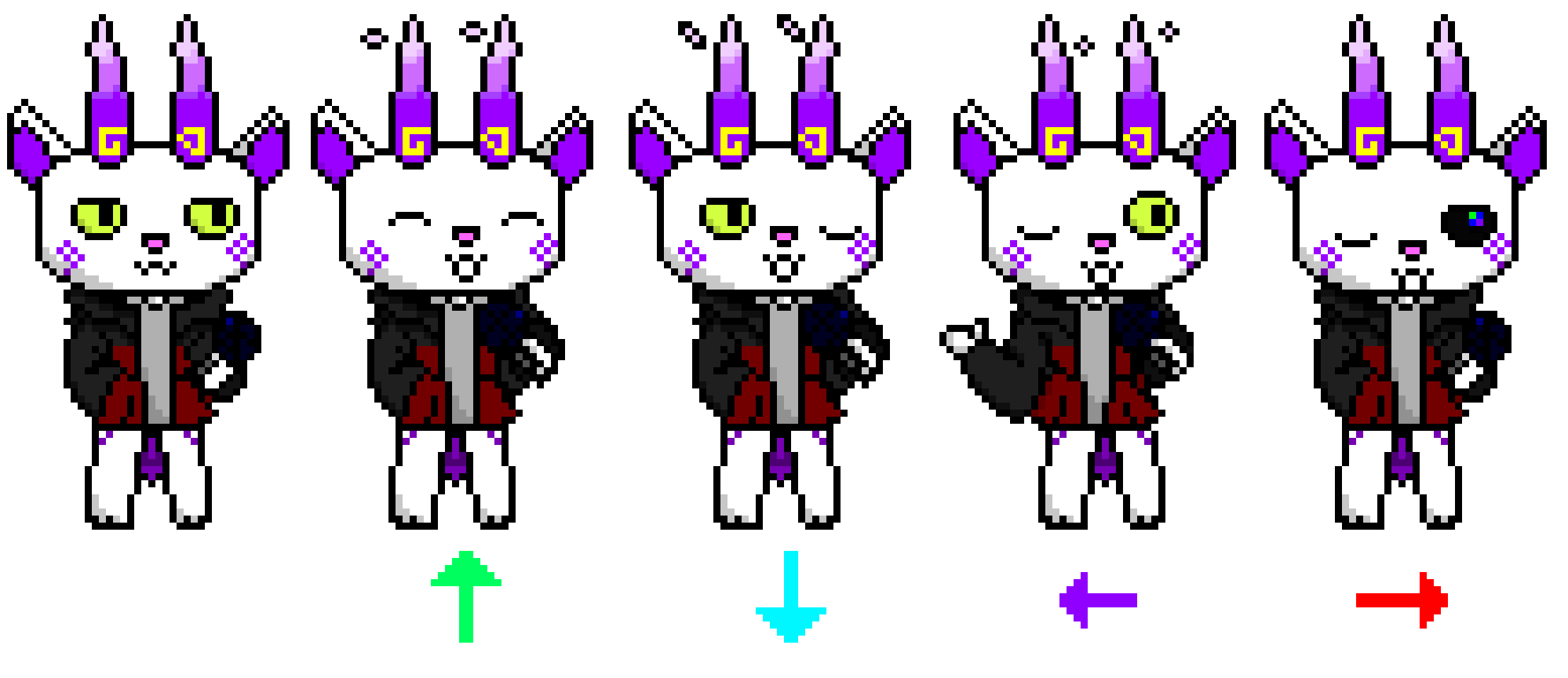 [5b2f3e] and although I have the entire phase 1 pose sheet for Korihi in FNF, it's for a Tankman role (Bd's concept) 