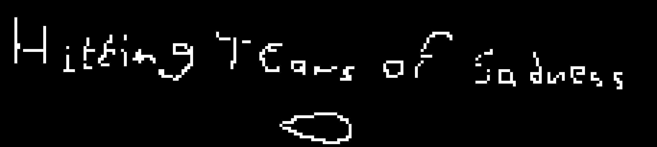 [b7d2ef] Sans: hitting tears of sadness