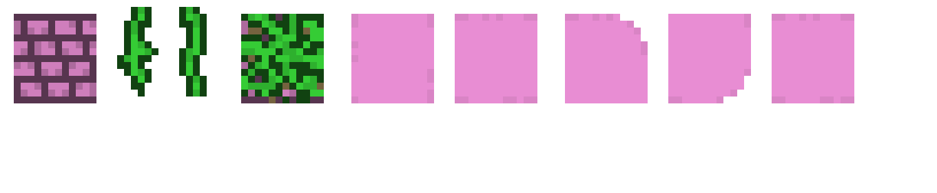 [f4bfbb] Nooby: hi crimzon, any thoughts on these so far? (i will soon make a room in the ruins, then maybe i will make the entire ruins)