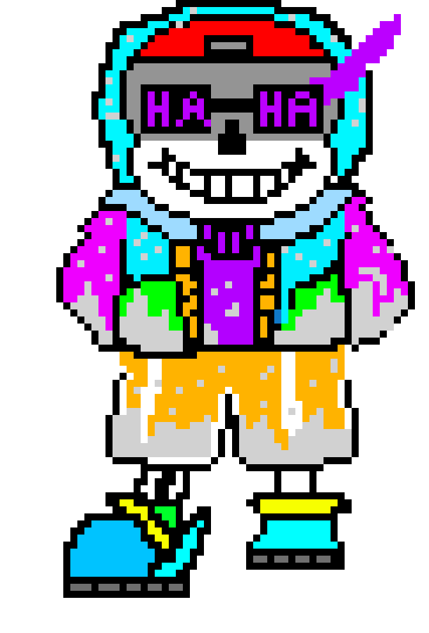 [46c3fd] Hey ink somebody made a lust sans sprite and titled it "Rapes ink sans" - Fresh!Ink sans
