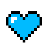 [bc3ba8] light blue heart