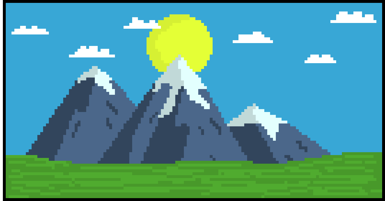 [32f2bb] Mountain Range