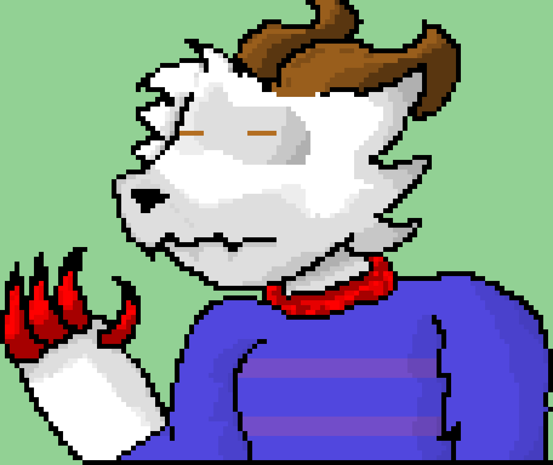 [63ceb7] Terrie, as Frisk [Farrie] | I fucking did all of this JUST, so people like Danger, who don`t fucking ask me in be in a AU, and forces me a role, has a sprite to use... I hate them all.... -Terrie