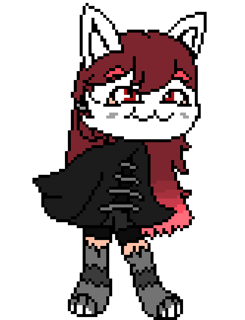 [f7c573] i think i pretty much finished, all i need is to shade, and to give her a name