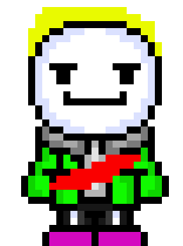 [6a3e23] DILLONTALE SANS: [hugs jaiden] sry if i got blood on your shirt