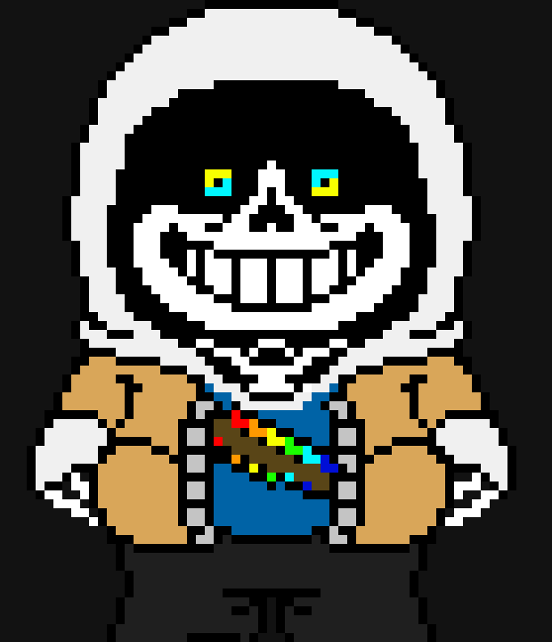 [52937d] creator sans v2-*eating popcorn while watching the monster fight*don't worry about it