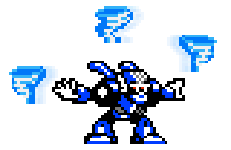 [7ed3e1] Turbo Man Using Air Shooter