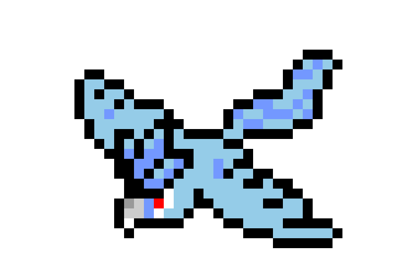 [9664c4] Articuno Pixel Art
