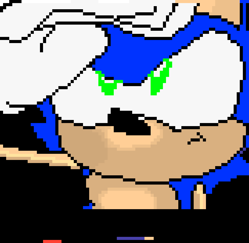 [f121fd] Sonic CD Pixel Art - Intro 
