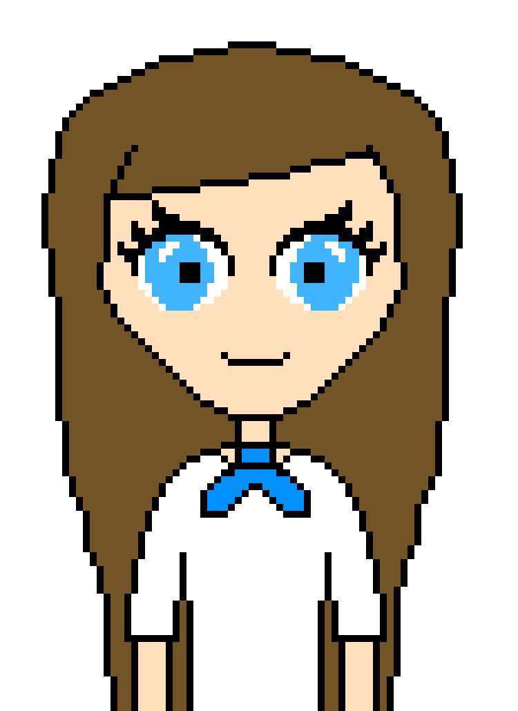 [a41074] {walking behind Aaron not letting him know that she's there}