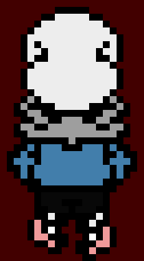 [59d515] -Sans turns around and walks away- (I'ma go, cya.)