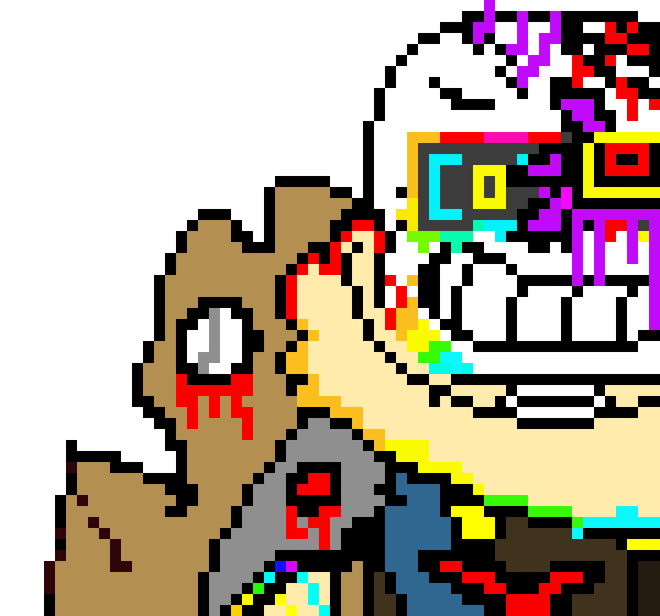 [e6d28a] Either glitch was Being impersonated by a troll (probably) 2. Glitch was being weird - Fresh!Ink