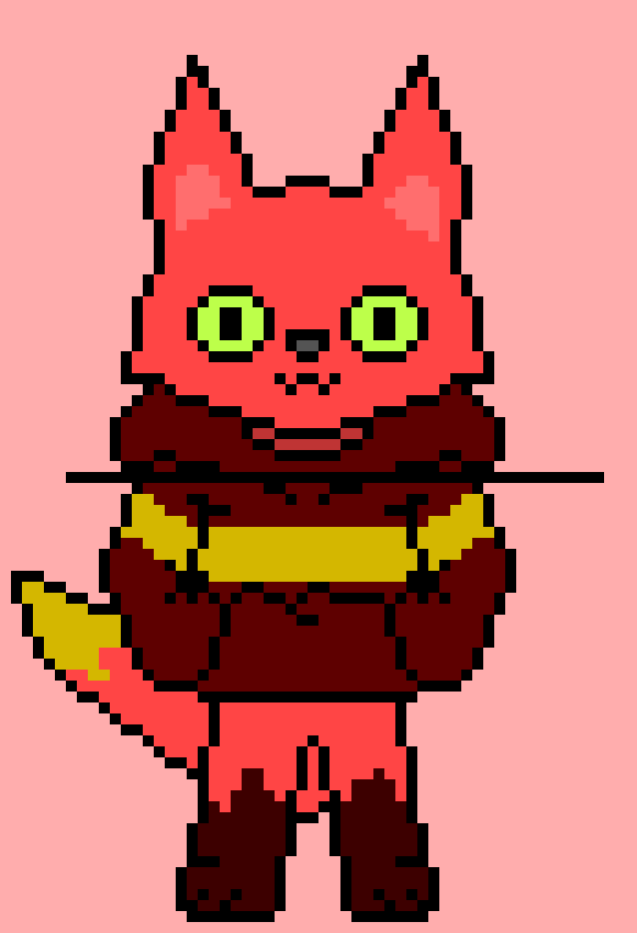 [2a4595] ((Well, the fact that Flame has 0 respawns left, and dies immedietly from water, and cant withstand cold weatger and is 5'3, i think balences it out.