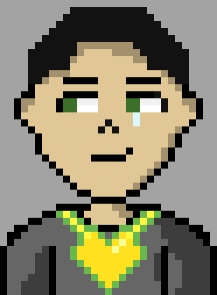 [90896a] *He steps to the side away from his countered slash, then sort of dances around the bones, keeping in constant motion like Terrie had said. He laughs as sends another slash at him.*