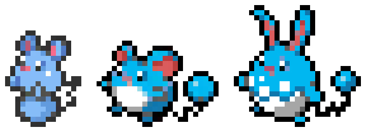 [bcde3c] Evo Line 78 - Marill