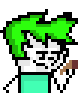 [792f74] Well, Welcome! It appears you are using one single sprite and changing the emotion by hand, if you want, I can convert that into a sprite sheet, so its easier to respond with your current emotion!