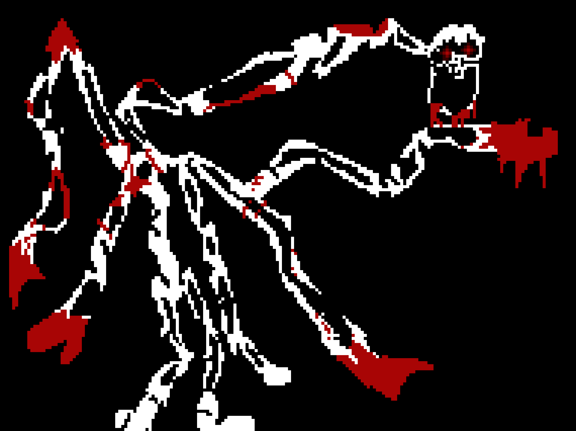 [3fcaee]  (all of the things hands swipe at him )  - Tom