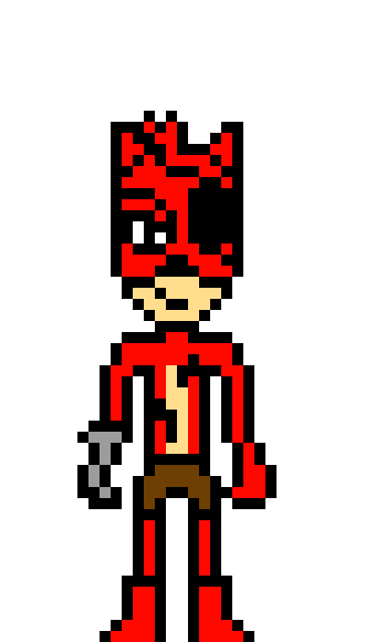 [9664c4] fuxy=undyne FNAFTALE pixel art challange