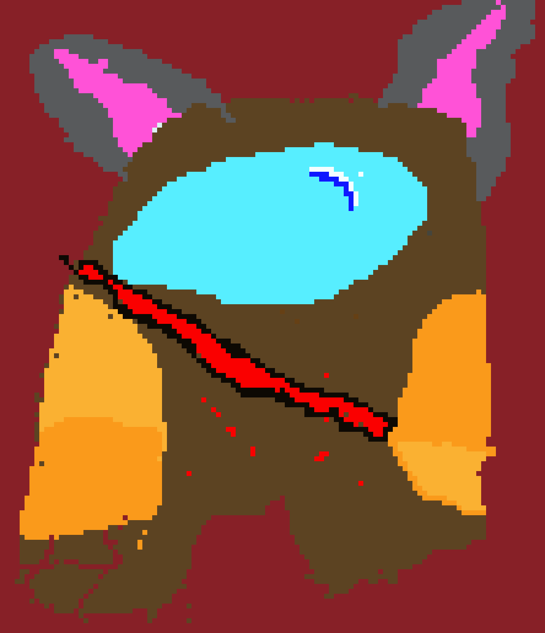 [9f33f8] *hides the dusting with a jacket and is still kinda turning into dust**-wolf g.