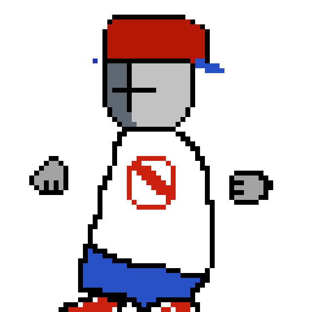 [4fbda4] beep bop bo brep( i am grunt bf ) - Evan